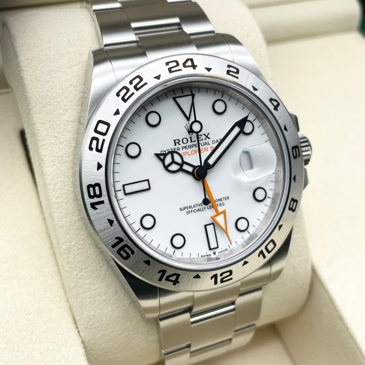 ロレックス エクスプローラーII 226570 ホワイト 42mm