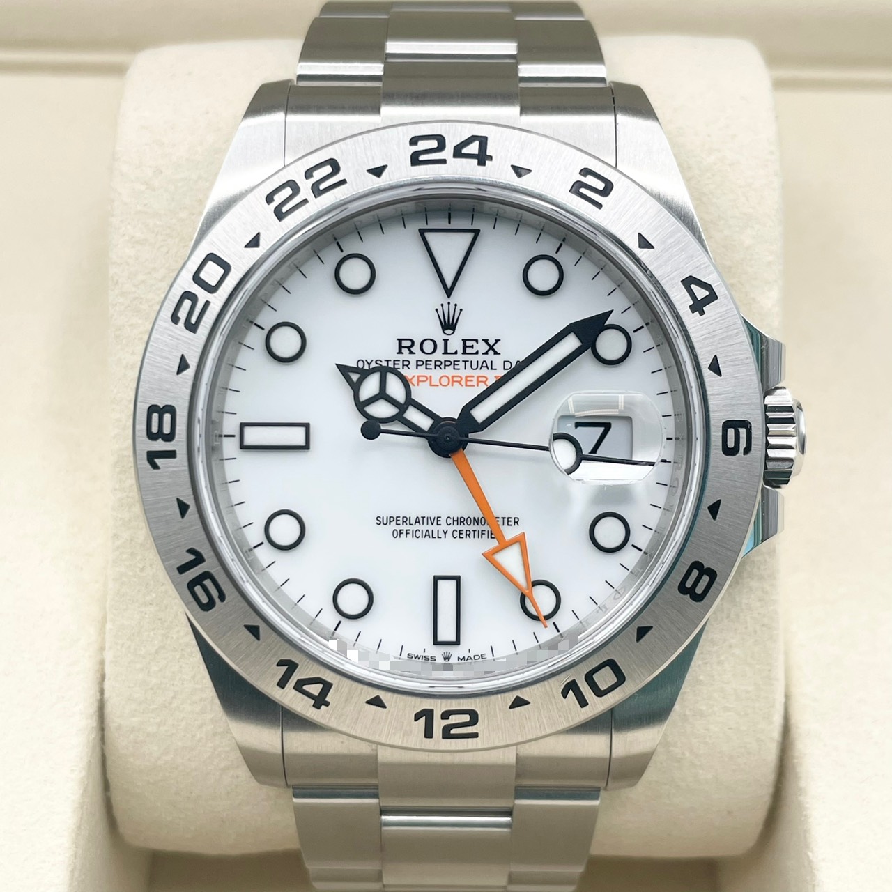 ロレックス エクスプローラーII 226570 ホワイト ステンレススチール 42mm