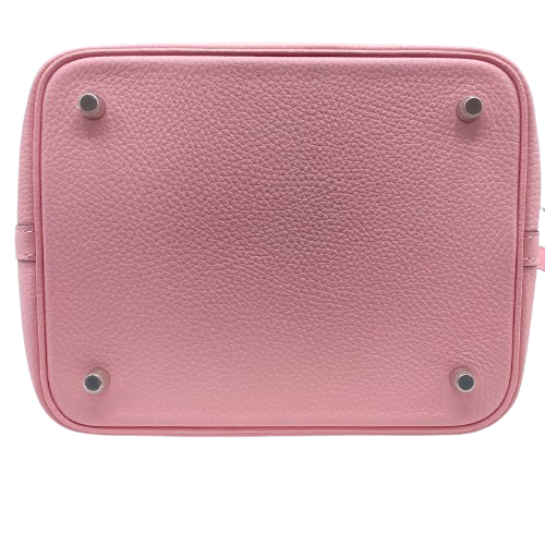 エルメス ピコタンロック MM  ローズサクラ トリヨンクレマンス  シルバー金具 B刻印