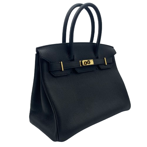 エルメス　バーキン 30　ノワール　トゴ　ゴールド金具　X刻印