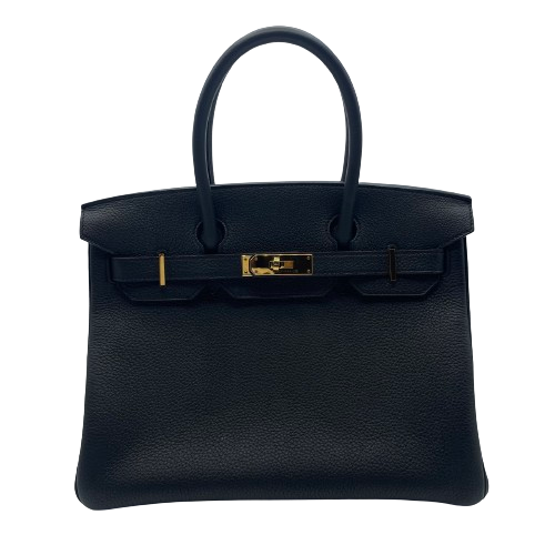 エルメス　バーキン 30　ノワール　トゴ　ゴールド金具　X刻印