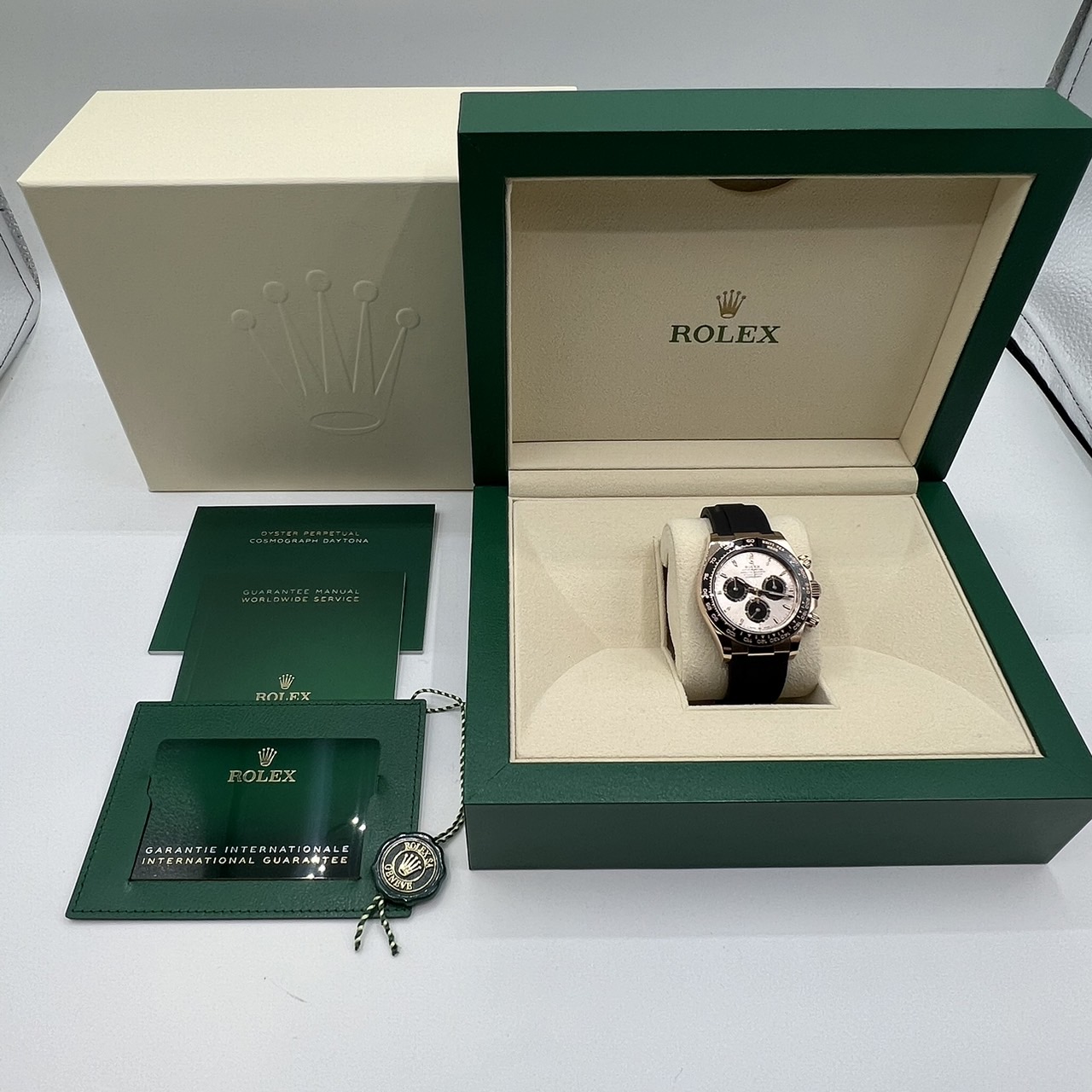 ロレックス デイトナ 126515LN サンダスト＆ブラック 40mm - ブランド