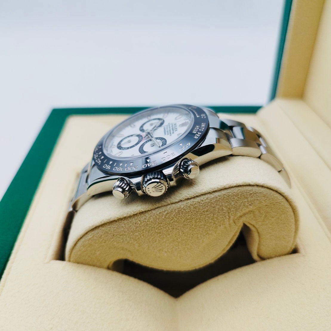 ロレックス デイトナ 116500LN　型ブレスレット ロレックス デイトナ 116500LN オイスターブレスレット ホワイト 40mm