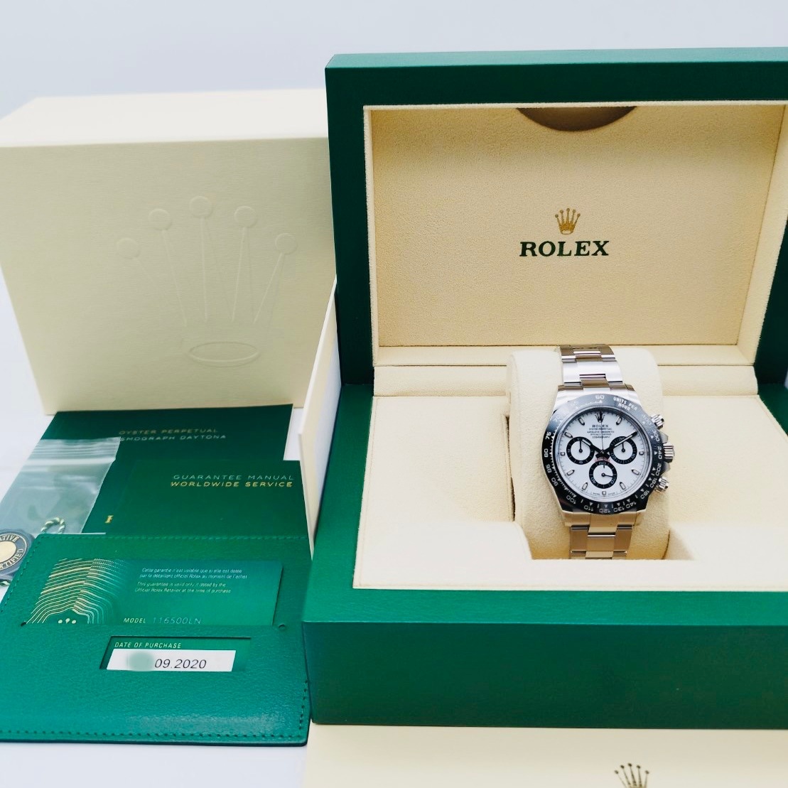 ロレックス デイトナ 116500LN オイスターブレスレット ホワイト 40mm