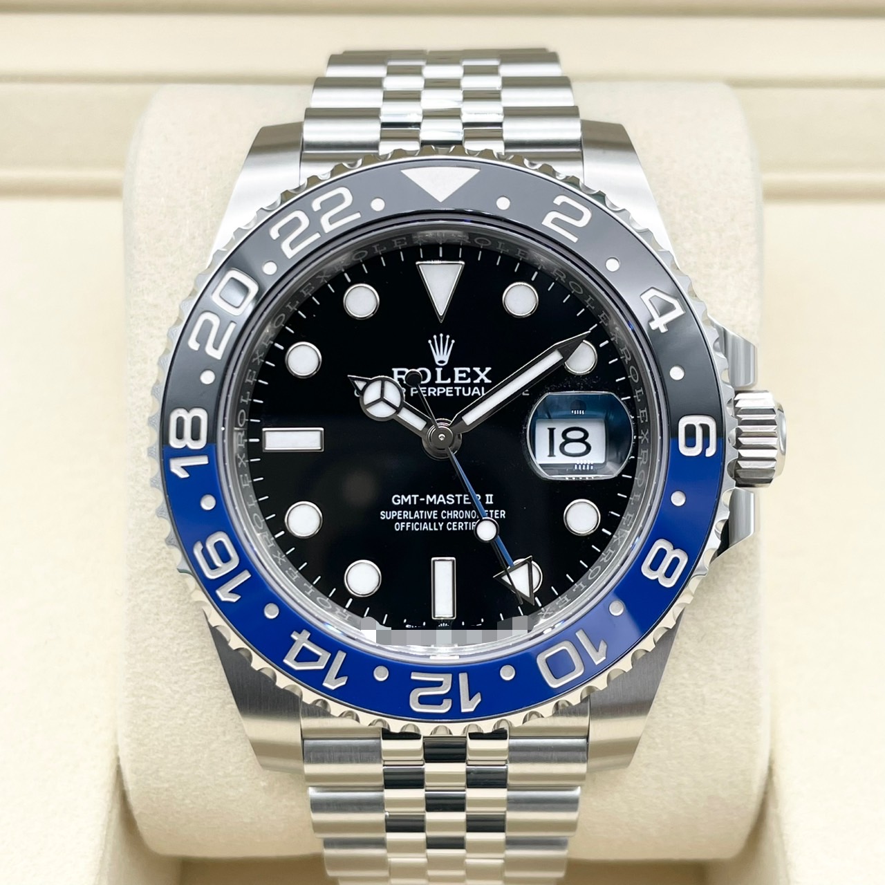 ロレックス GMTマスターII 126710BLNR バットマン ジュビリーブレス 40mm