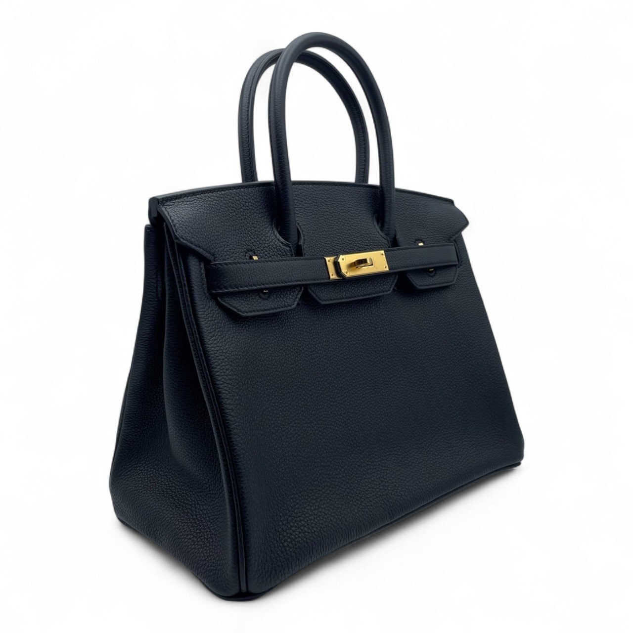 エルメス バーキン 30 ノワール トゴ ゴールド金具 U刻印