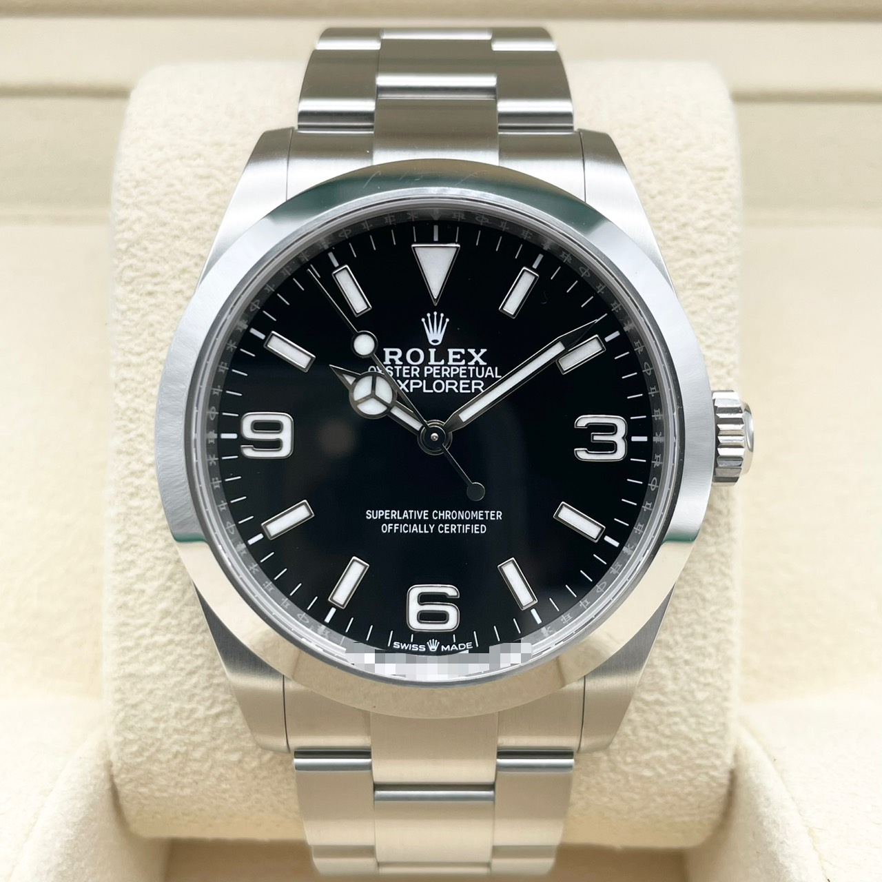 ロレックス エクスプローラー 224270 ブラック ステンレススチール 40mm