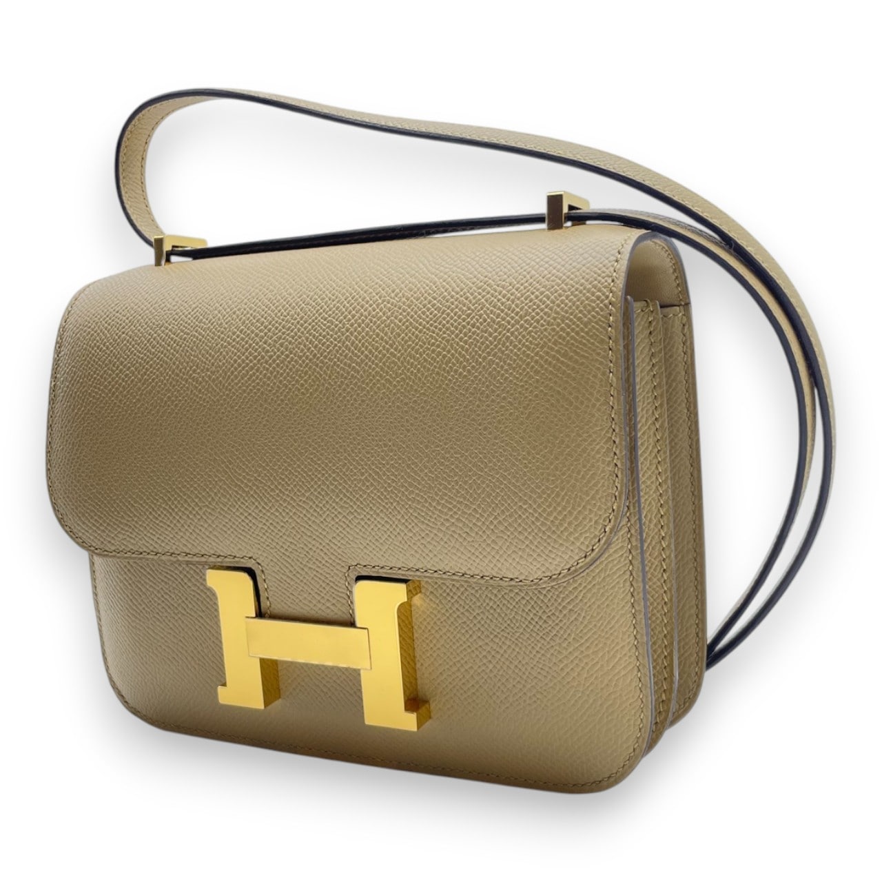 エルメス コンスタンスミニ 18 プシエール エプソン ゴールド金具 K