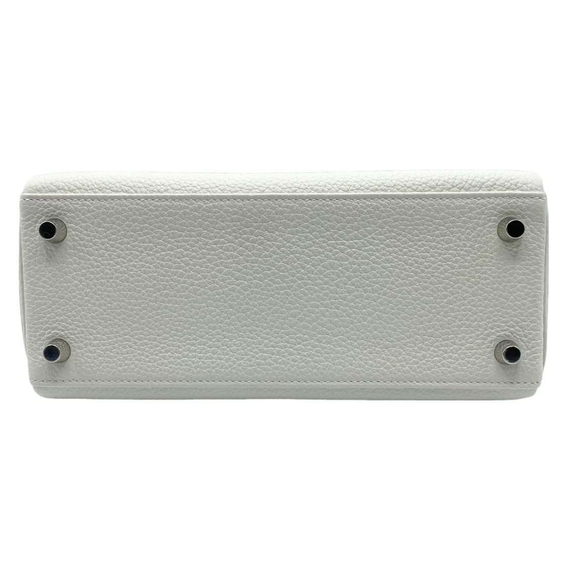 エルメス ケリー25 マッシュルーム トゴ シルバー金具 B刻印