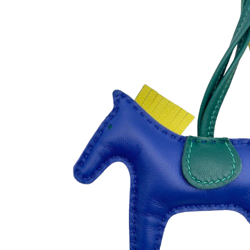 エルメス ロデオチャーム PM ブルーエレクトリック/マラカイト/ライム A刻印