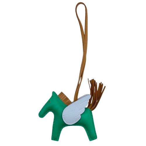 エルメス ペガサスチャーム PM ルーブリュム/セサミ/ミント U刻印