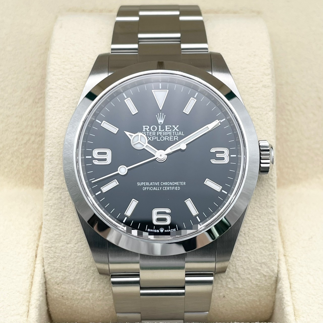 ロレックス エクスプローラー 224270 ブラック ステンレススチール 40mm
