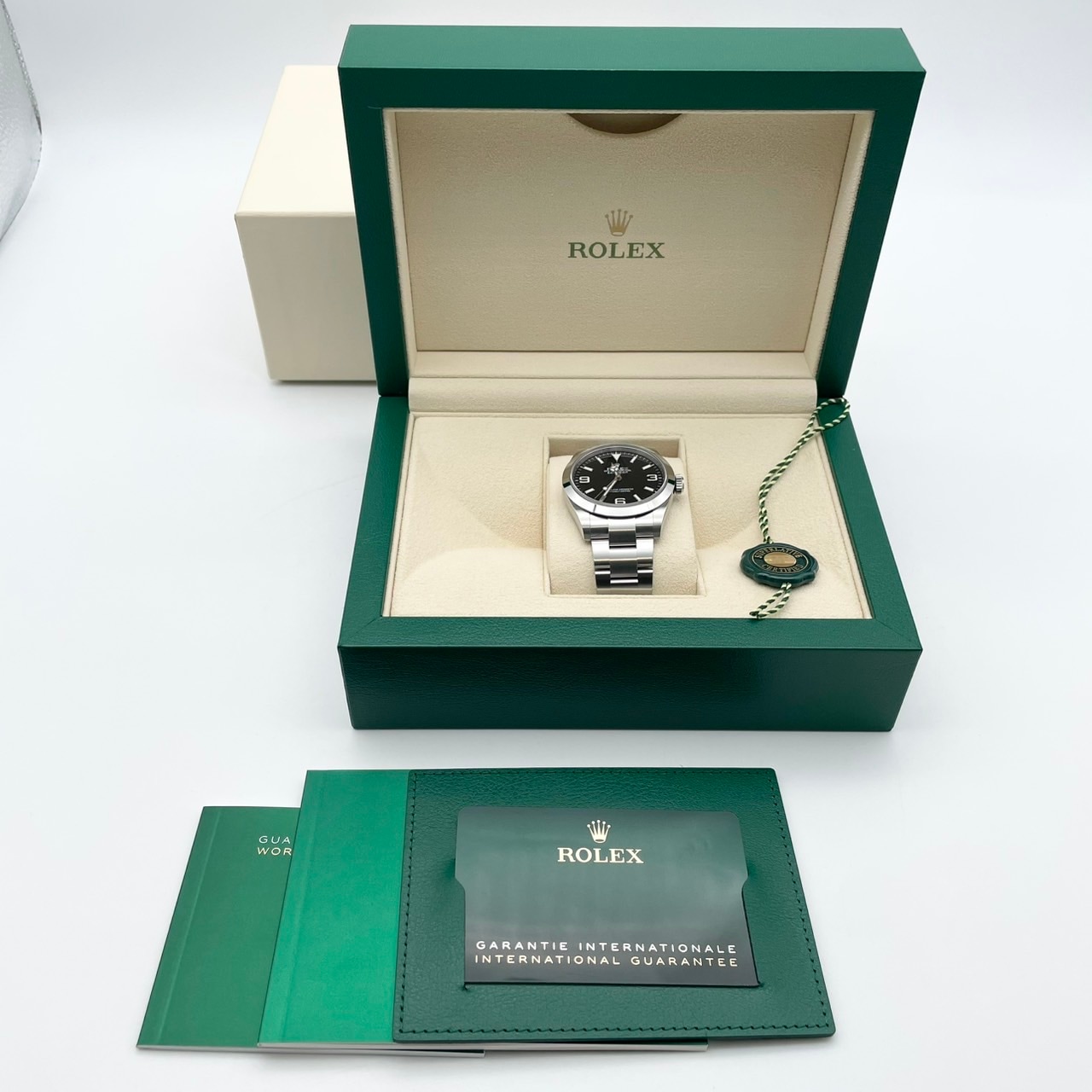 ロレックス エクスプローラー 224270 ブラック ステンレススチール 40mm