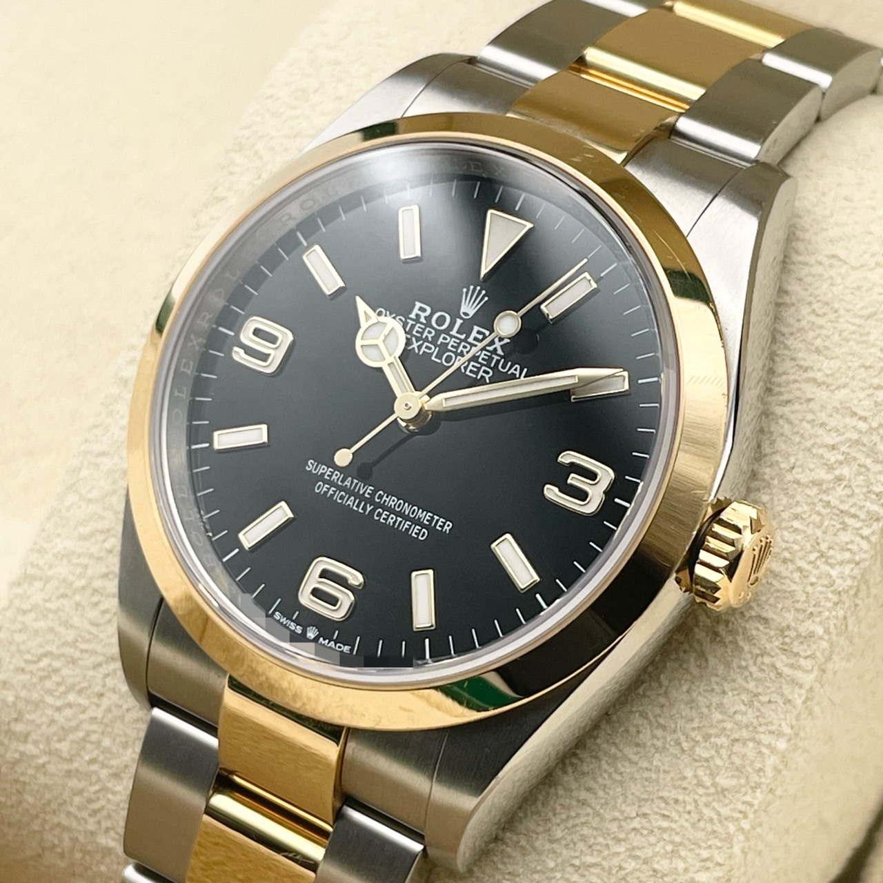 ロレックス エクスプローラーI 124273 ブラック 36mm