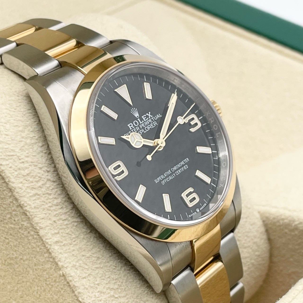 ロレックス エクスプローラーI 124273 ブラック 36mm - ブランド