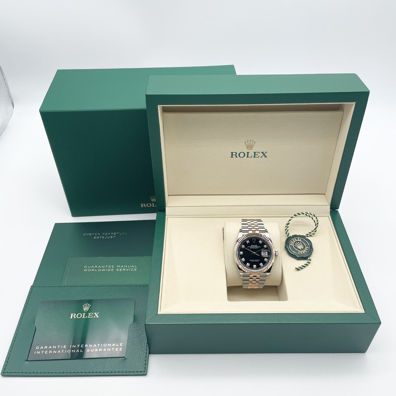 ロレックス デイトジャスト 126231G ブラック ジュビリーブレス 36mm