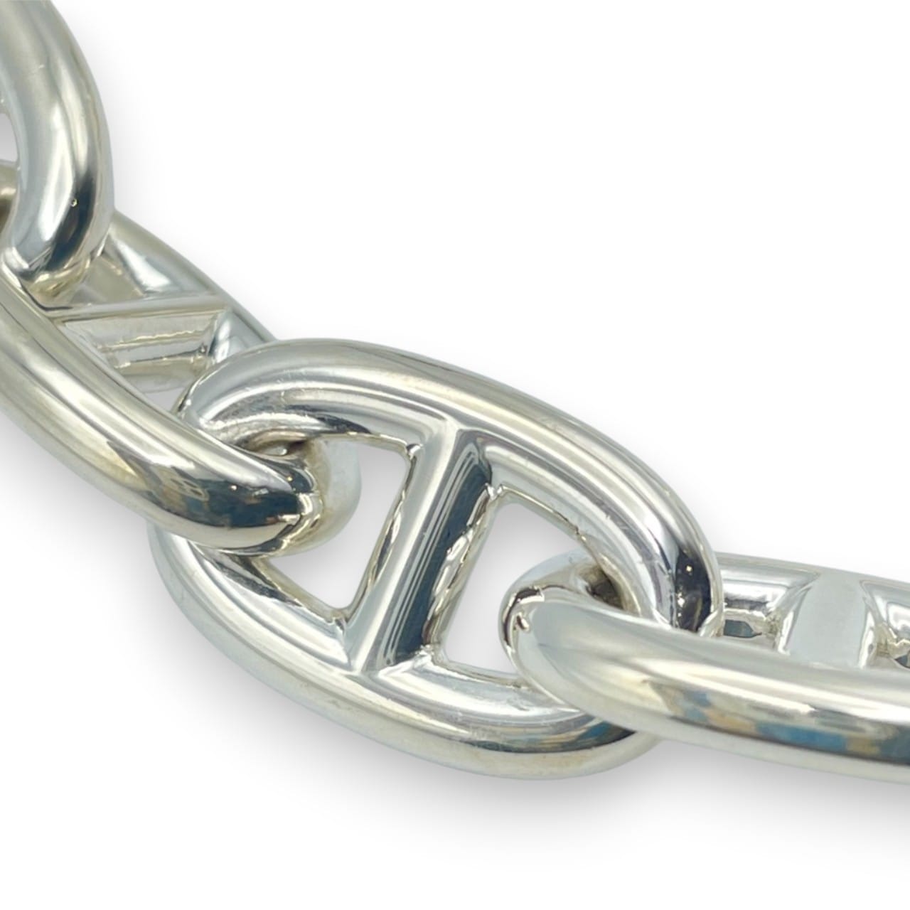 エルメス シェーヌ・ダンクル ブレスレット MM シルバー925 14コマ