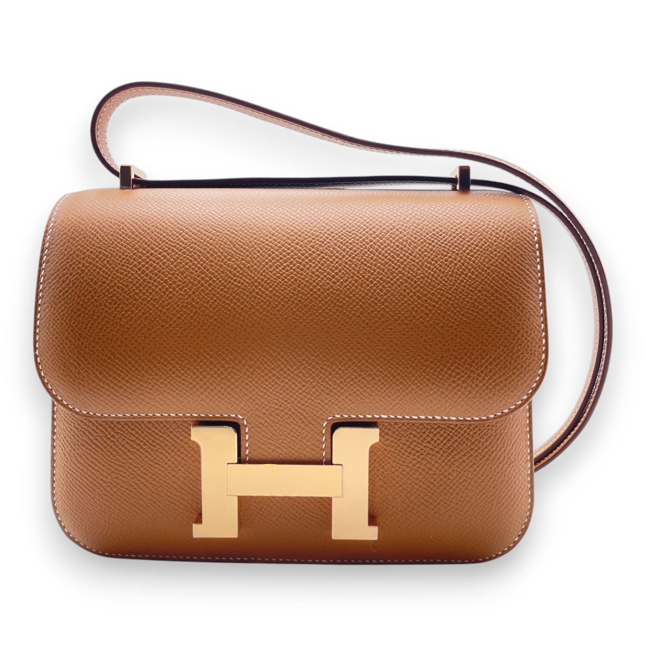 エルメス コンスタンスミニ 18 ゴールド エプソン ピンクゴールド金具