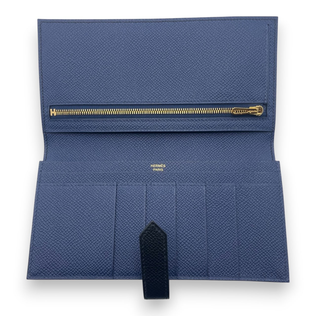 エルメス ベアンスフレ ヴェルソ ノワール/ブルーネイビー エプソン