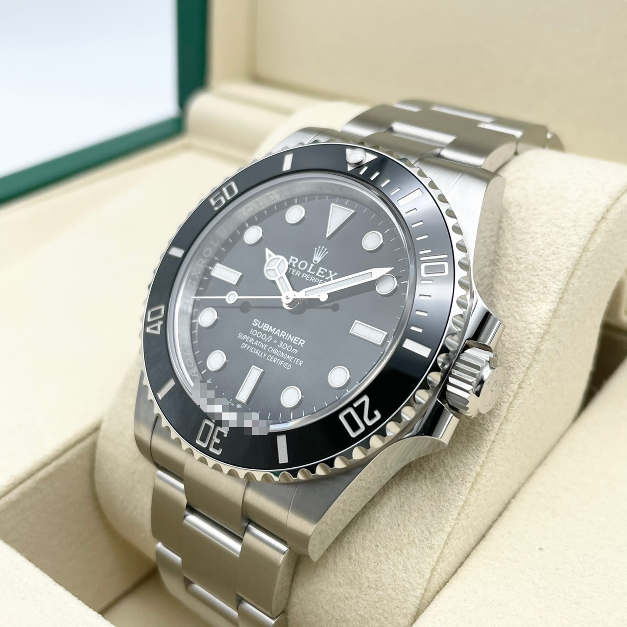 【保証書日付2026年1月！】 ロレックス サブマリーナ ノンデイト 124060 ブラック 41mm