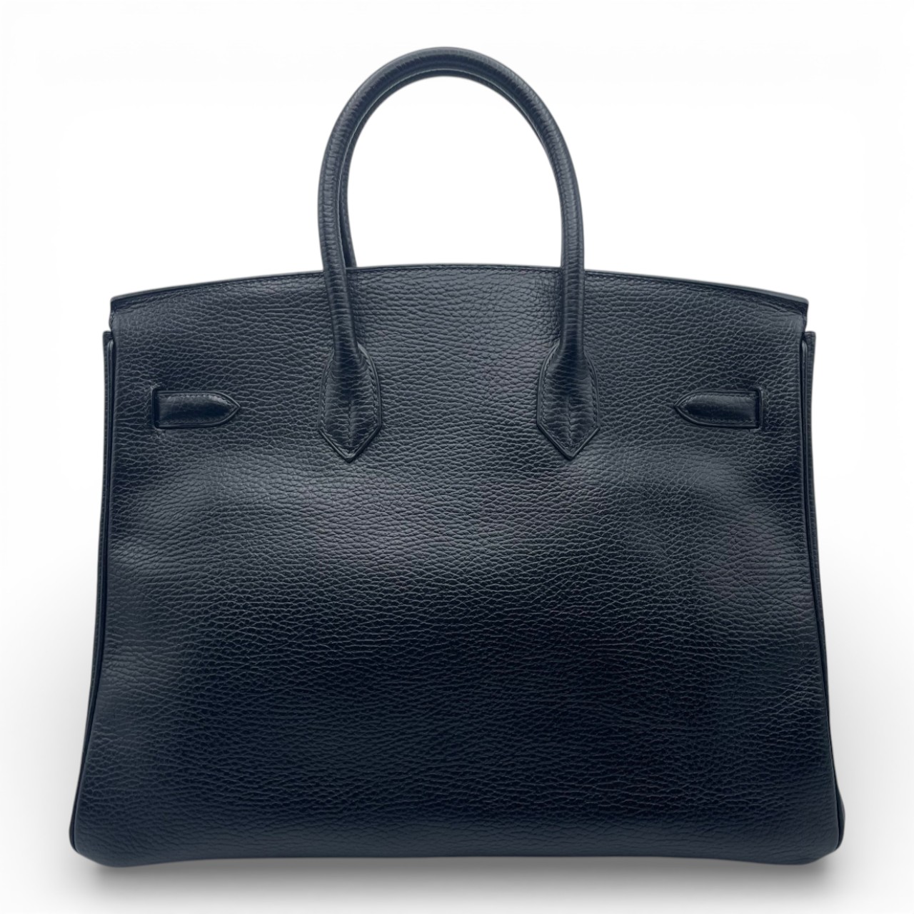 エルメス バーキン35 ノワール アルデンヌ シルバー金具 □H刻印