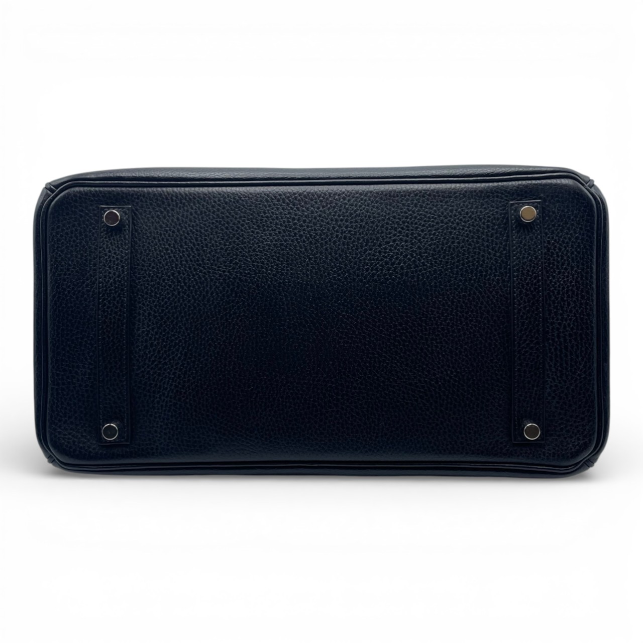 エルメス バーキン35 ノワール アルデンヌ シルバー金具 □H刻印