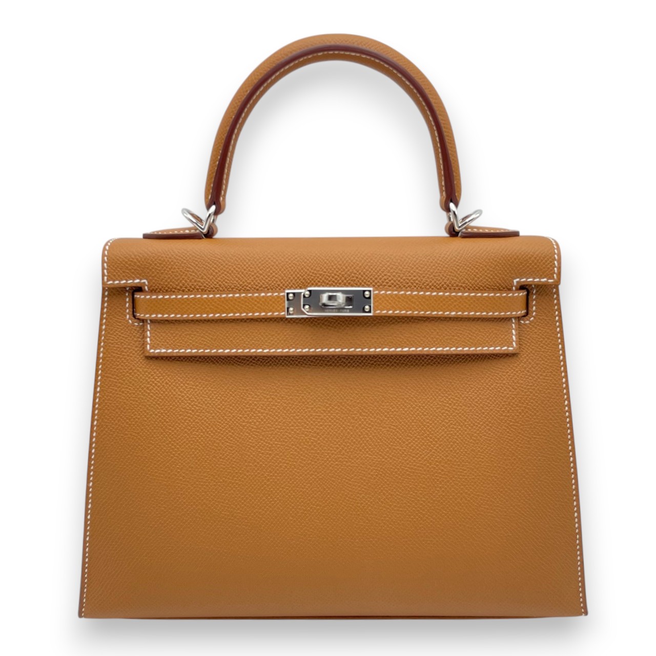 【最新刻印】エルメス ケリー 25 ゴールド エプソン シルバー金具 G刻印