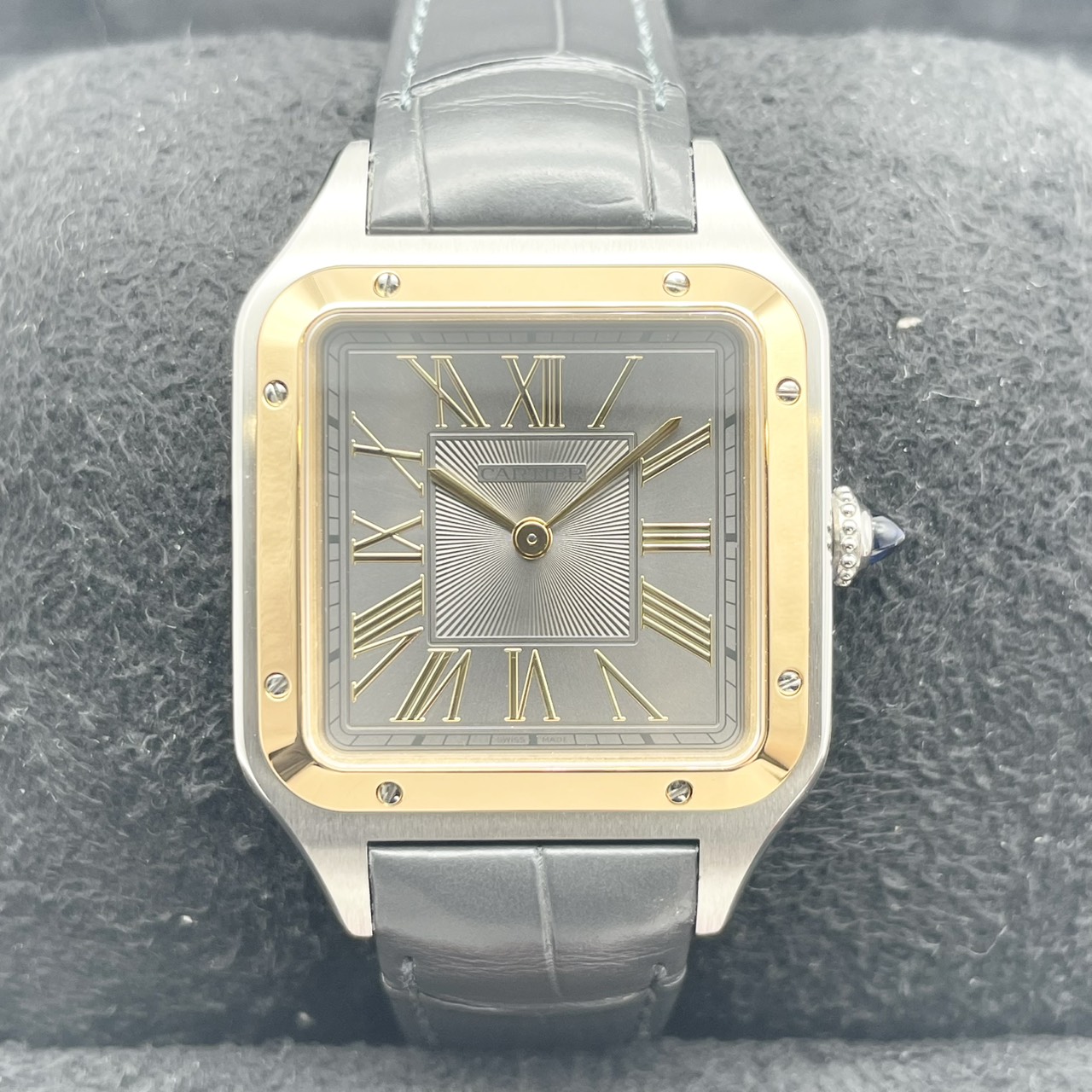 カルティエ サントスデュモン W2SA0028 グレー 43.5mm×31.4mm