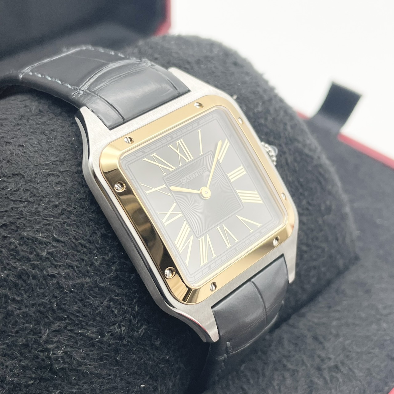 カルティエ サントスデュモン W2SA0028 グレー 43.5mm×31.4mm