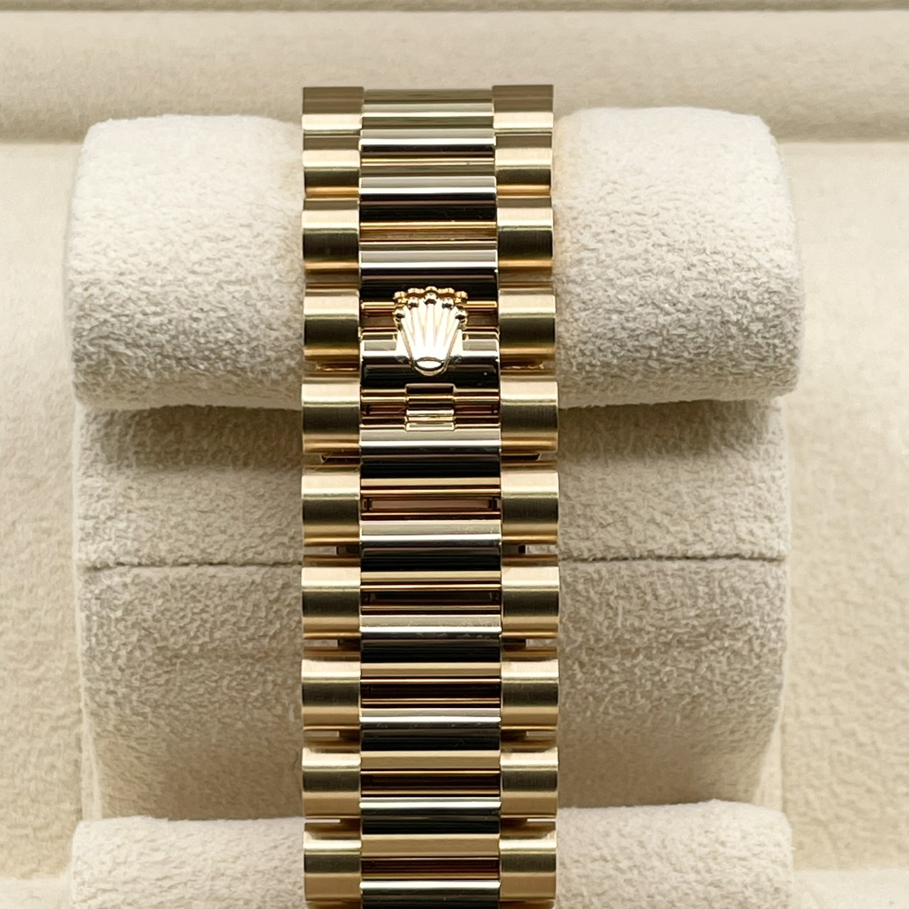 ロレックス デイデイト 128238 イエローゴールド グリーンオンブレ 36mm