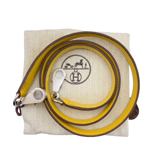 エルメス ボリード1923 ジョーヌナプル 25 エヴァーカラー シルバー金具 B刻印