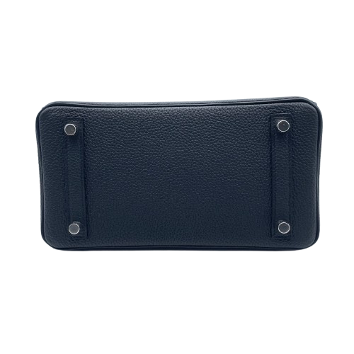 エルメス バーキン 25 ノワール トゴ シルバー金具 W刻印