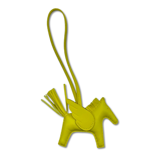 エルメス ペガサスチャーム PM ライム B刻印