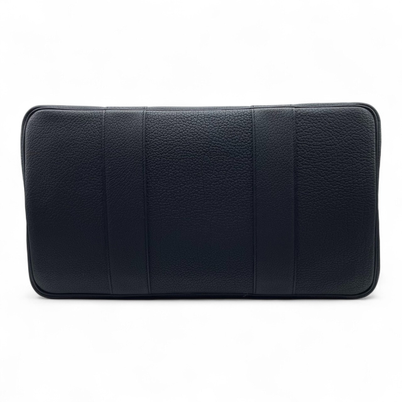 エルメス ガーデンパーティ 41 ノワール トワルアッシュ/ネゴンダ シルバー金具 K刻印