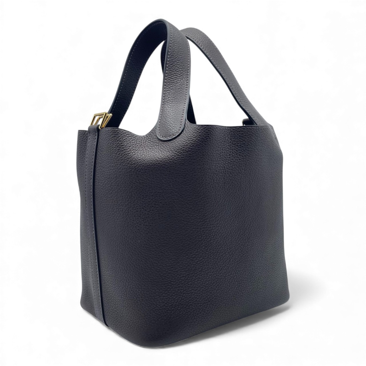 エルメス ピコタンロック PM エベンヌ バレニアフォーブル ゴールド金具 K刻印