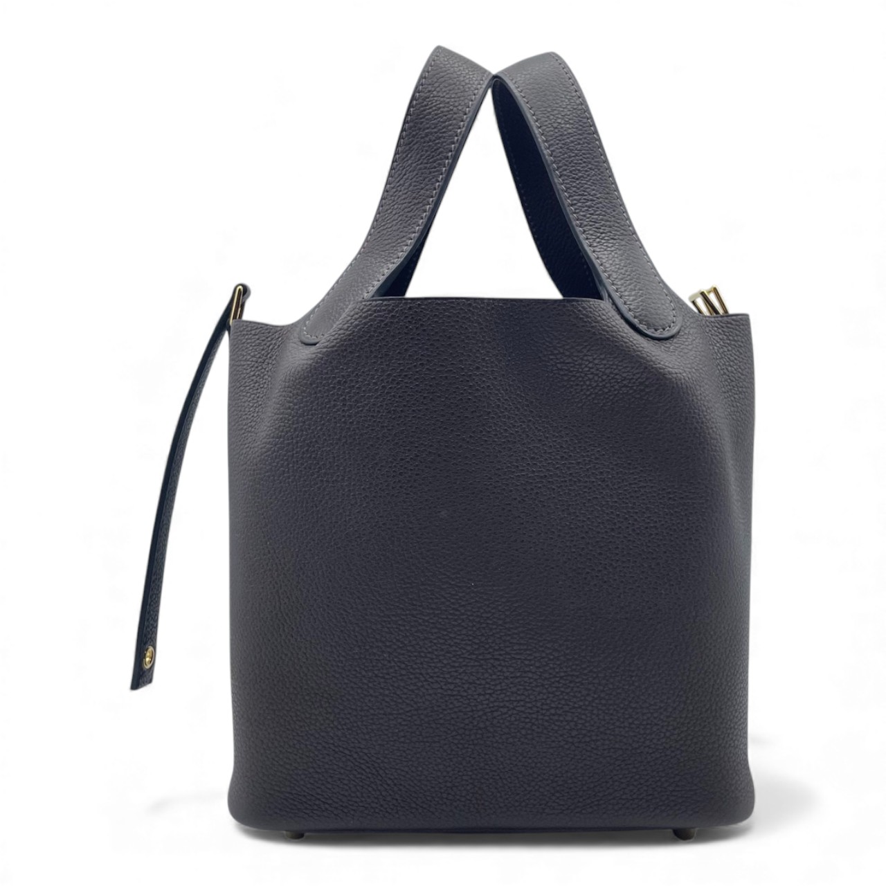 【新品未使用】HERMES ピコタンロック PMサイズ　エベンヌ　K刻印 エルメス ピコタンロック PM エベンヌ バレニアフォーブル ゴールド