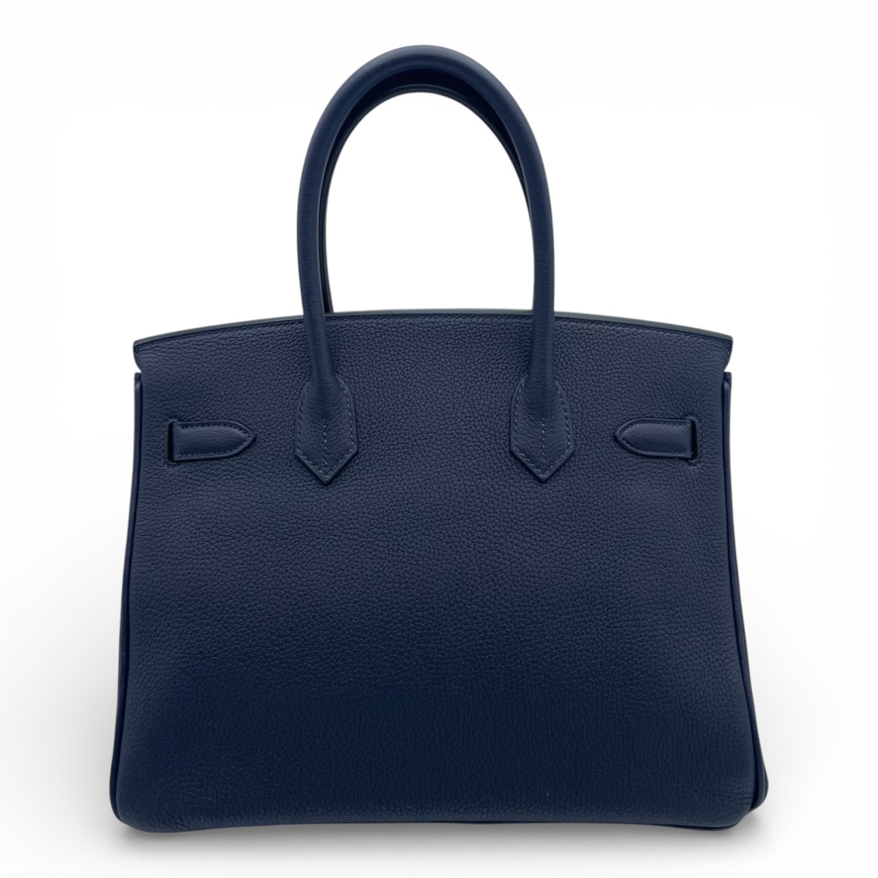 エルメス バーキン 30 ブルーニュイ トゴ シルバー金具 C刻印