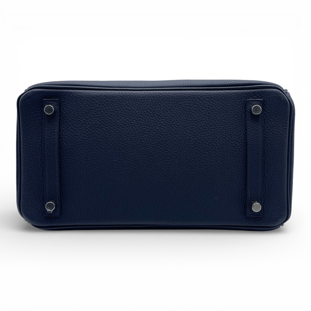 エルメス バーキン 30 ブルーニュイ トゴ シルバー金具 C刻印