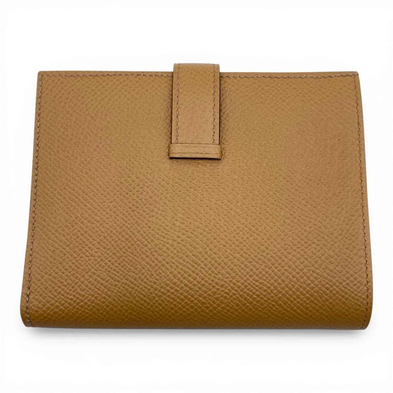 エルメス べアンコンパクト ヴェルソ ブラウン系 エプソン シルバー金具 Ｕ刻印