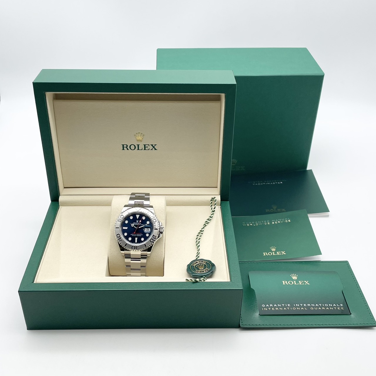 ロレックス ヨットマスター 126622 ブルー ステンレススチール+プラチナ 40mm