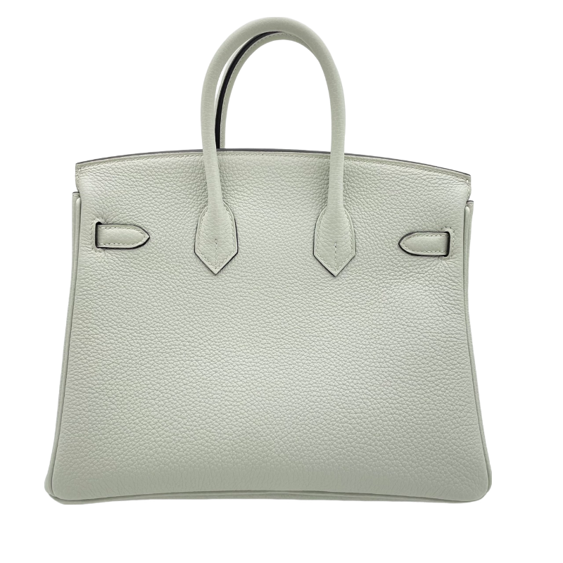 エルメス バーキン25 グリネヴェ トゴ シルバー金具 B刻印