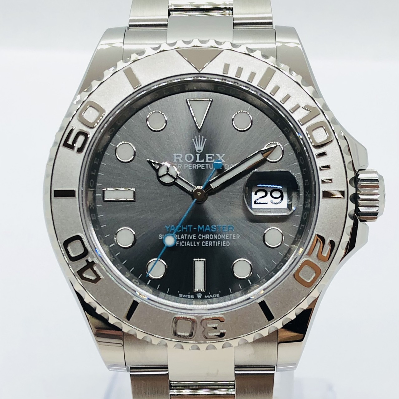 ロレックス ヨットマスター 126622 オイスターブレスレット ダークロジウム 40mm