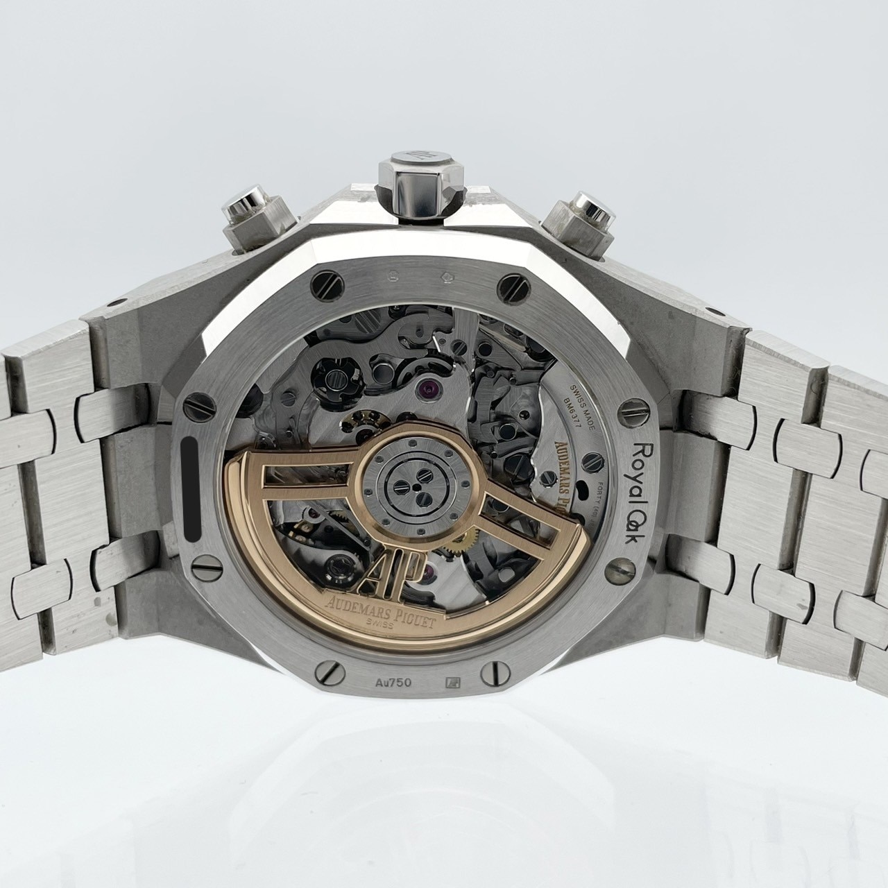 オーデマピゲ ロイヤルオーク 26240BC.GG.1324BC.02 スモークブルー クロノグラフ フロステッドゴールド 41mm
