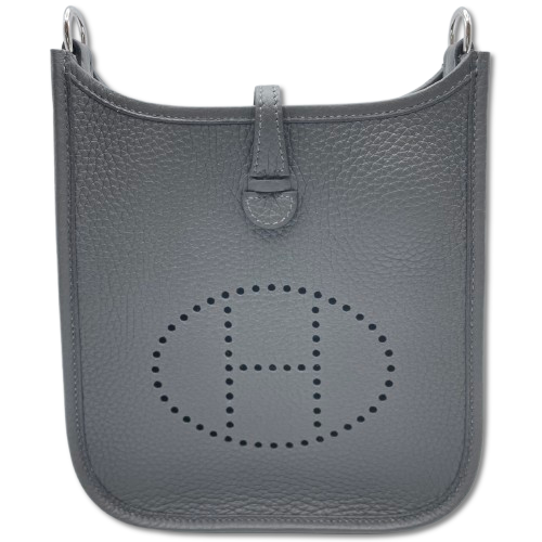 エルメス ミニエヴリン（エブリン） TPM グリミスティ トリヨンクレマンス シルバー金具 W刻印