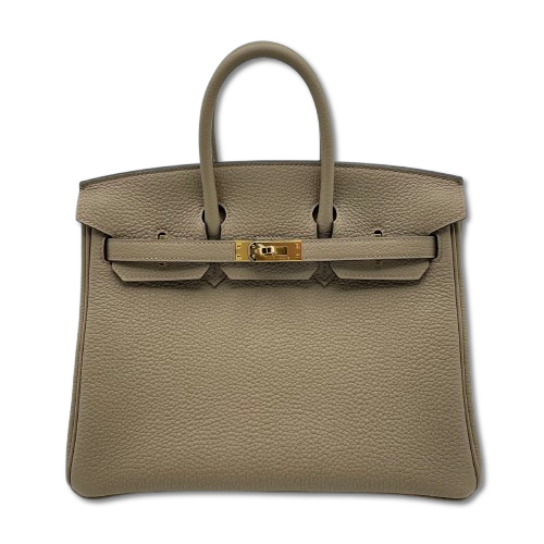 エルメス バーキン 25 ベージュマルファ トゴ ゴールド金具 W刻印