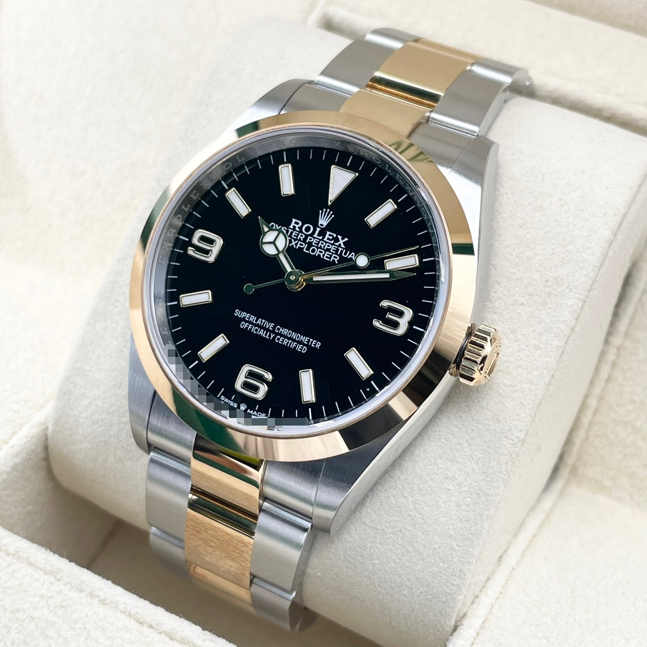 ロレックス エクスプローラーI 124273 ブラック 36mm