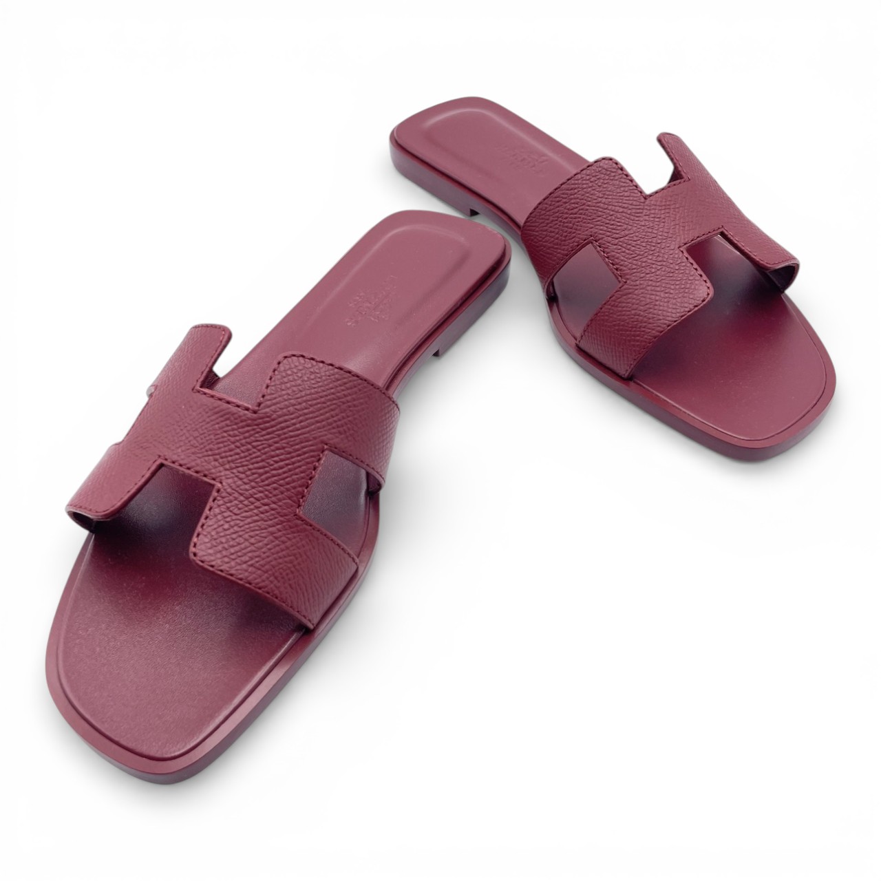 エルメス オラン サンダル 36 ルージュグレナ 23/23.5cm