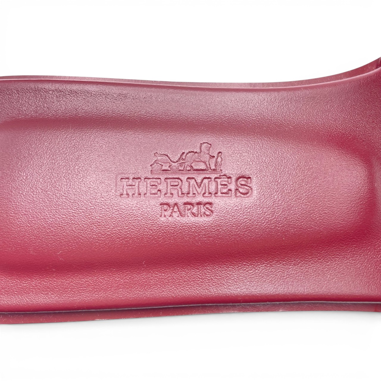 エルメス オラン サンダル 36 ルージュグレナ 23/23.5cm