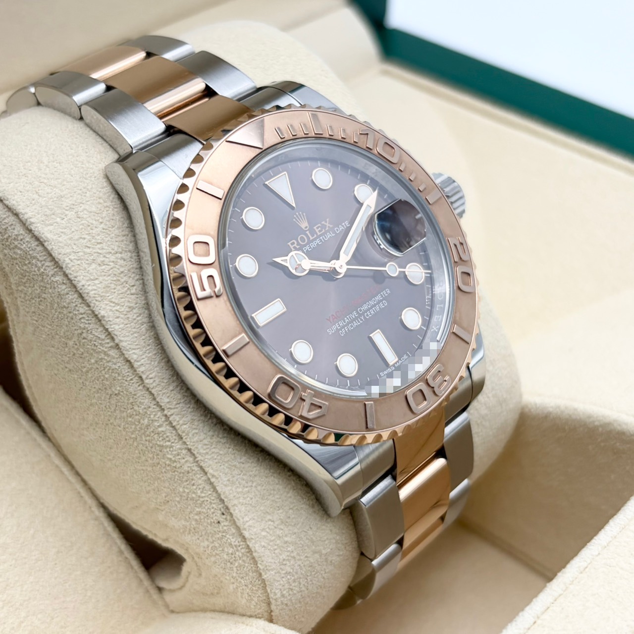 【廃番モデル！】ロレックス ヨットマスター 116621 チョコレート ステンレススチール エバーローズゴールド 40mm
