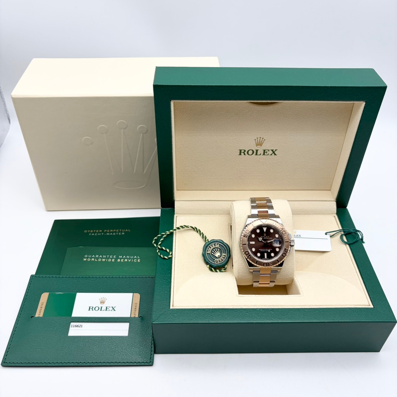 廃番モデル！】ロレックス ヨットマスター 116621 チョコレート